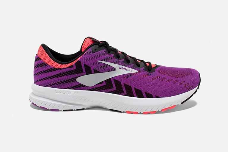 Brooks Launch 6 Road Running Shoes - Women's - Pink (47905-OIHQ)